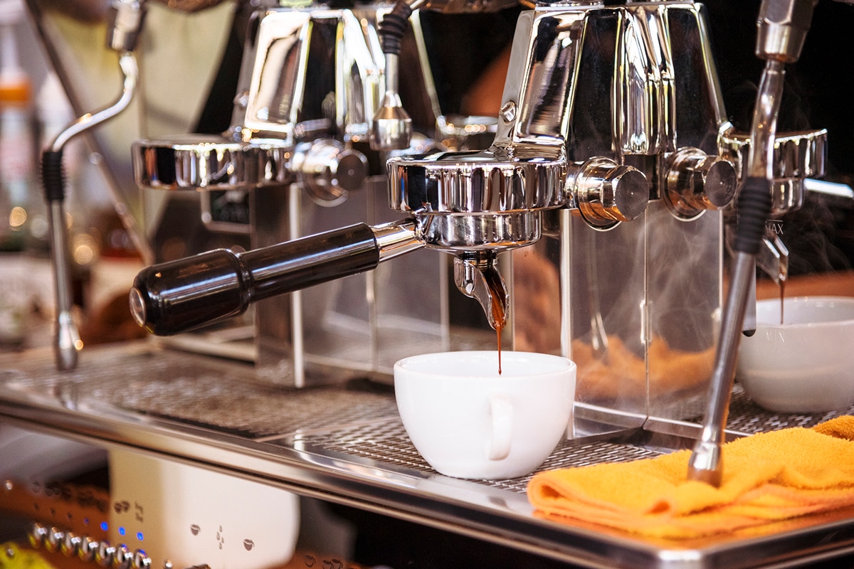 Mobile espresso bar for weddings a romantic outdoor experience blog